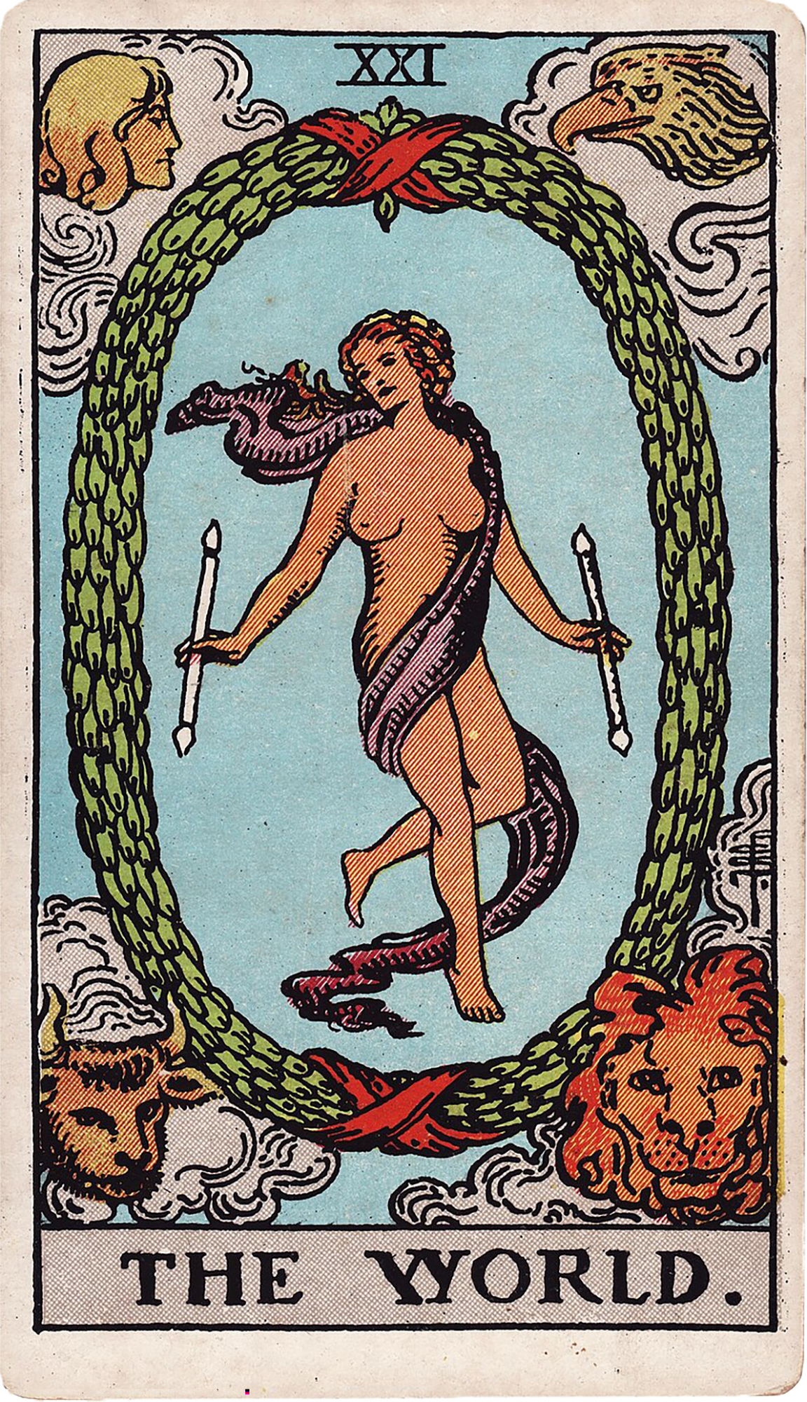 The World Tarot card